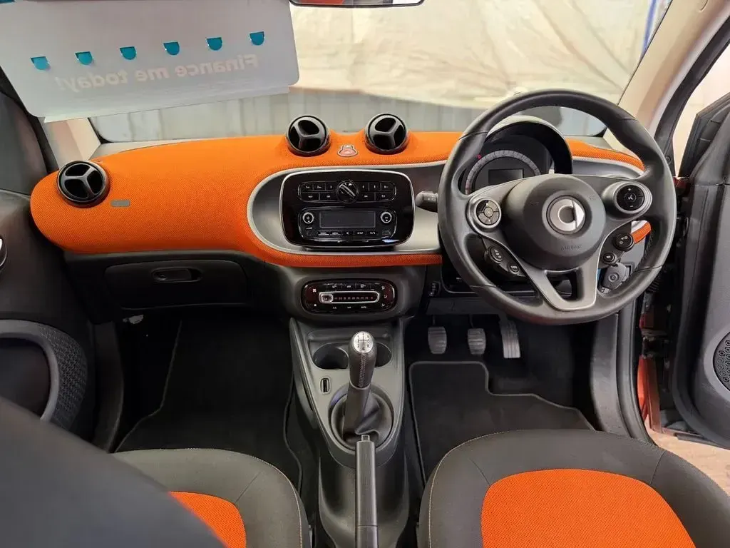 Used Smart ForTwo Coupé Passion 2015 Orange Coupe