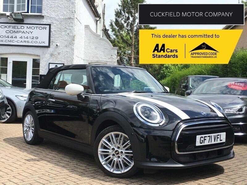 Black Used 2021 Mini Cooper Cabriolet Exclusive Cabriolet | £18,990 (Fair price) - Image 1/3