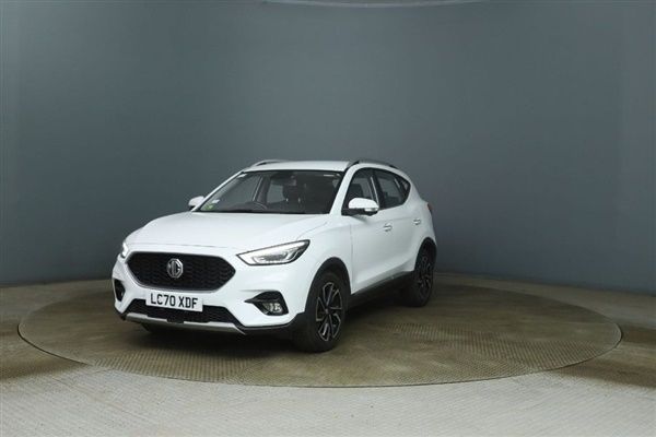 White Used 2021 MG ZS Exclusive Sedan | £12,299 (Fair price) - Image 1/4
