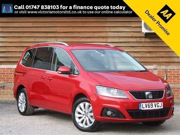 Red Used 2019 Seat Alhambra SE MPV | £18,995 (Fair price) - Image 1/1