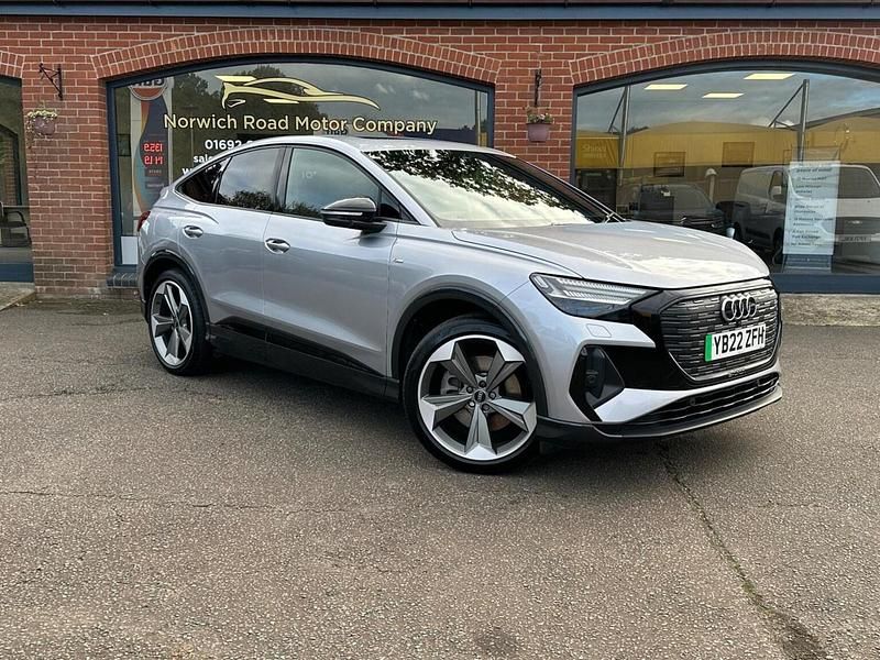 Silver Used 2022 Audi e-tron Comfort SUV | £35,300 - Image 1/4