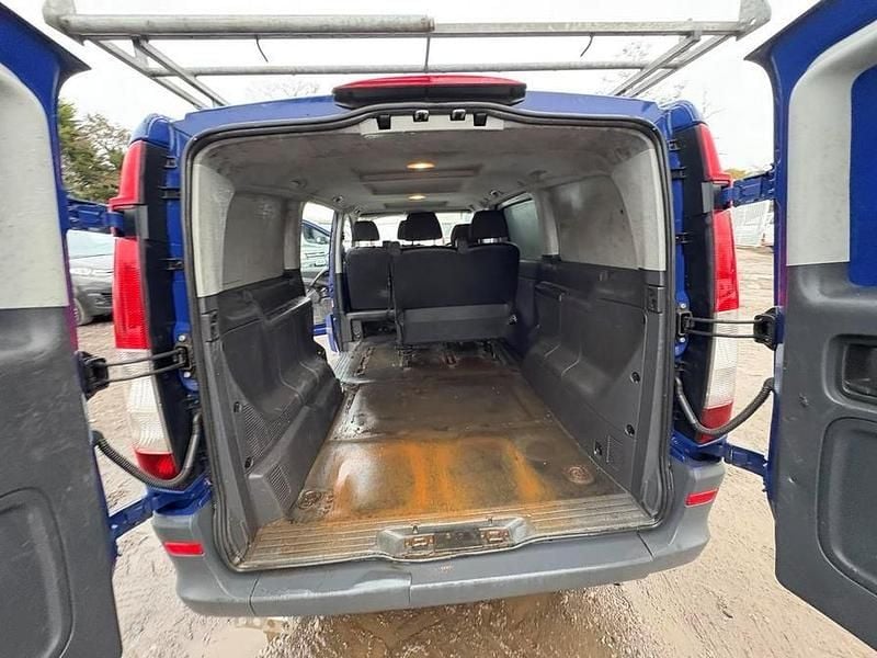 Used Mercedes Vito 95 HP (69 kW) 2014 Blue Van