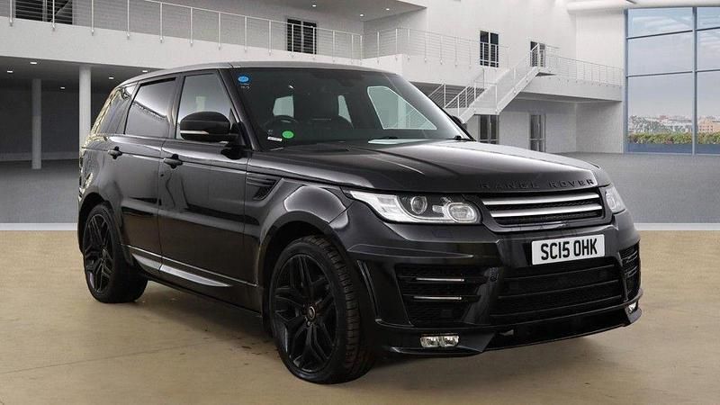 Black Used 2015 Land Rover Range Rover Sport HSE Dynamic SUV | £15,899 (Fair price) - Image 1/4