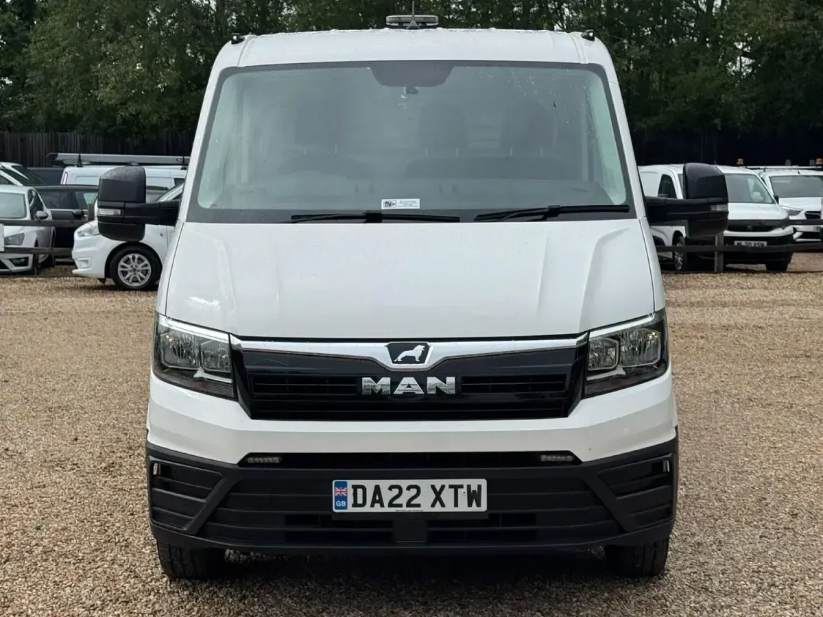 Used MAN TGE 138 HP (101 kW) 2022 White Van