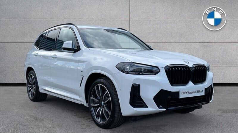 White Used 2023 BMW X3 M Sport SUV | £40,385 (Fair price) - Image 1/4