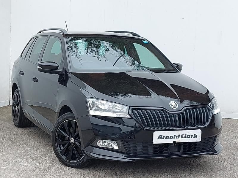 Used Skoda Fabia Monte Carlo 110 HP (80 kW) 2018 Black Estate