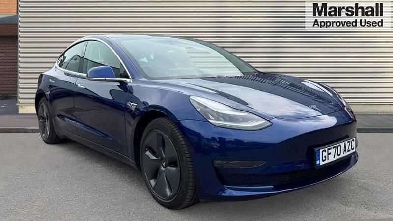 Blue Used 2020 Tesla Model 3 Long Range Sedan | £17,868 (A bit pricey) - Image 1/4