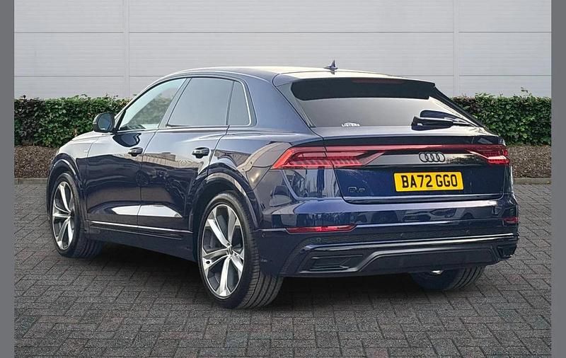 Used Audi Q8 Black Edition 281 HP (206 kW) 2022 Blue SUV