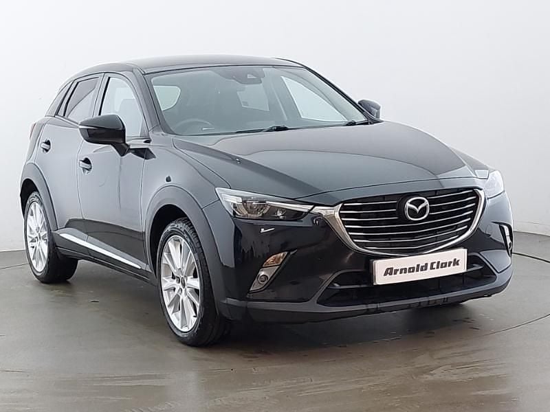 Black Used 2018 Mazda CX-3 Inclusive SUV | £10,498 (Fair price) - Image 1/4