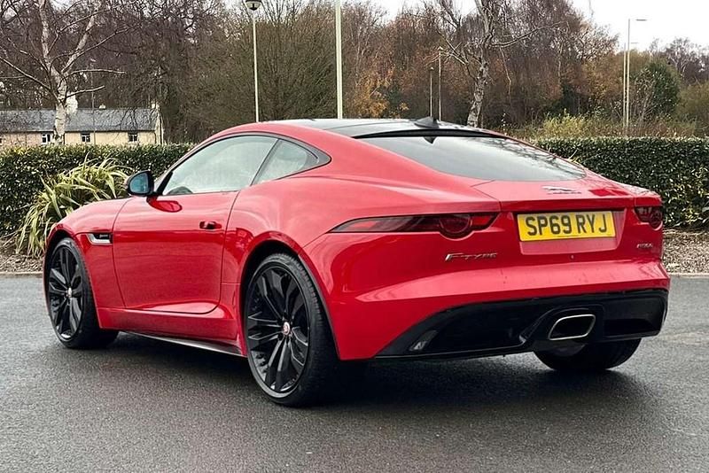 Used Jaguar F-Type R-Dynamic 300 HP (220 kW) 2019 Red Coupe