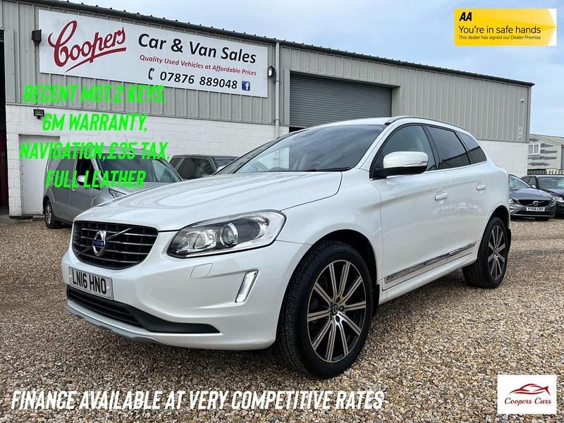 White Used 2016 Volvo XC60 SE Lux SUV | £9,995 (Fair price) - Image 1/4