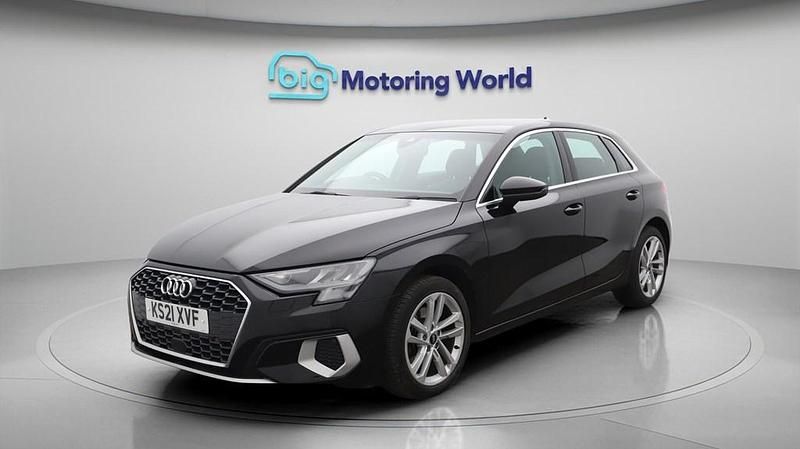 Used Audi A3 Sportback Sport 110 HP (80 kW) 2021 Black Hatchback