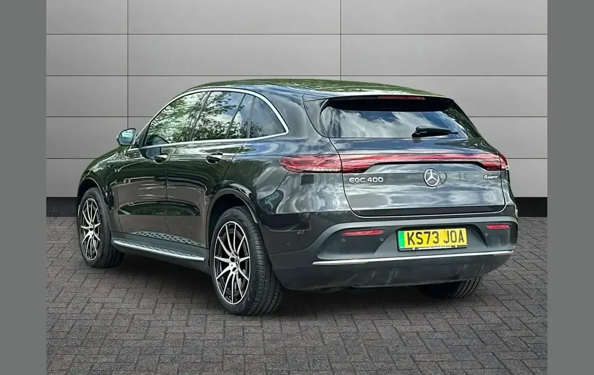 Used Mercedes EQC400 AMG line 300 kW (408 HP) 2023 Grey SUV