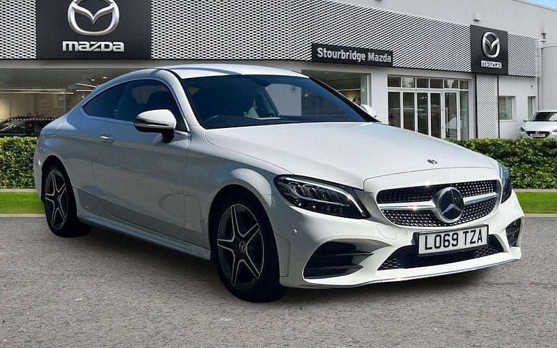 Second-hand Mercedes C200 AMG line 184 CP (135 kW) 2019 Coupe