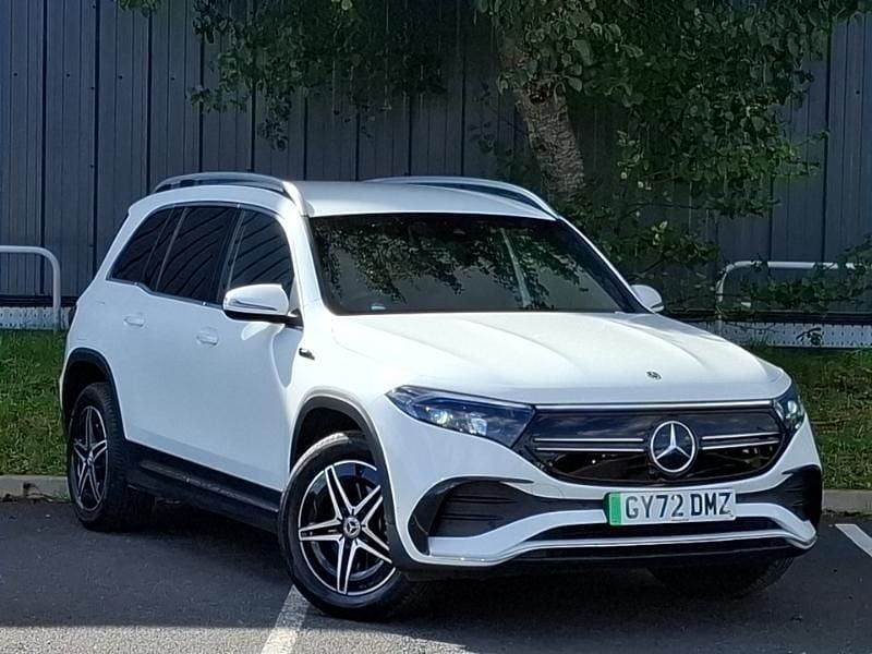 White Used 2022 Mercedes EQB300 AMG line SUV | £24,998 (Fair price) - Image 1/4