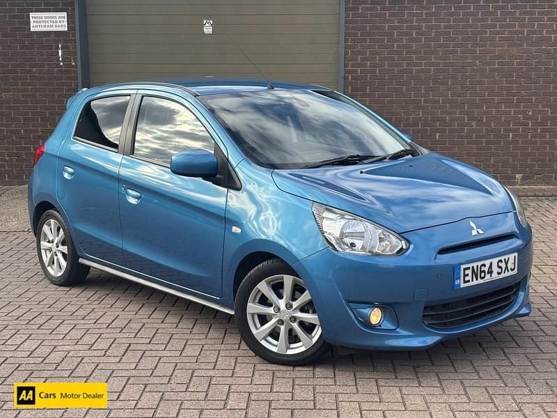 Blue Used 2015 Mitsubishi Mirage Hatchback | £3,495 (Good price) - Image 1/4