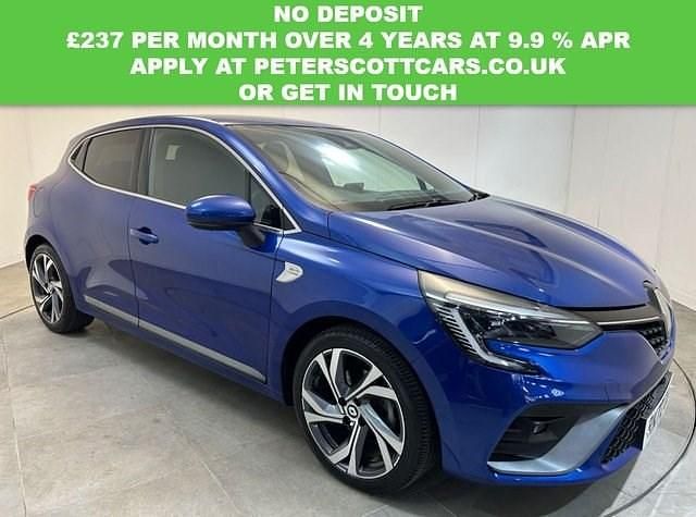 Used Renault Clio V RS Line 145 HP (106 kW) 2022 Blue Hatchback