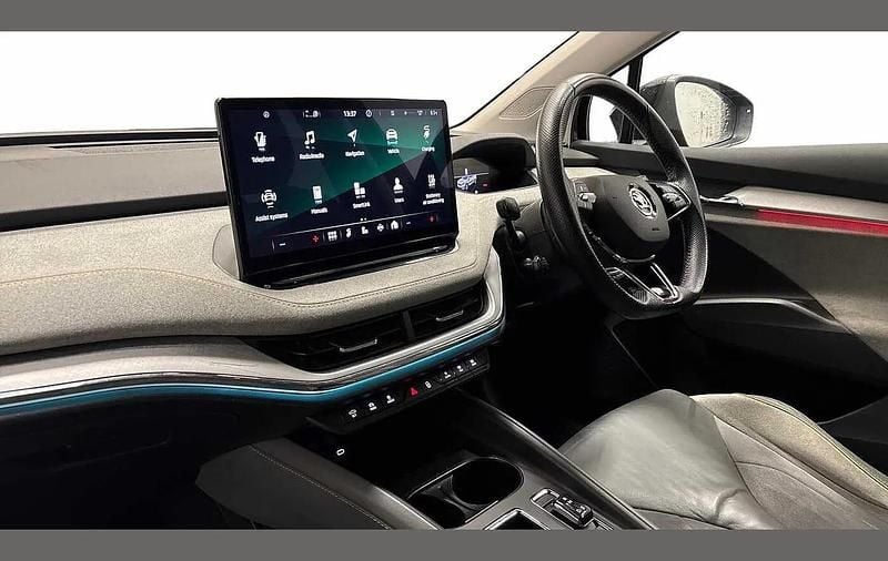 Used Skoda Enyaq iV ecoSuite 131 kW (179 HP) 2021 Black SUV