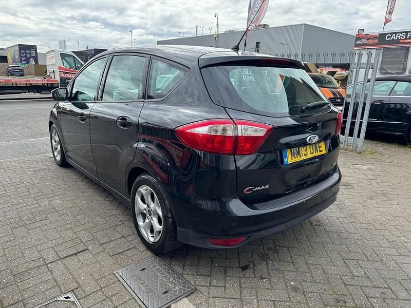 Used Ford C-MAX Zetec 125 HP (91 kW) 2013 Black MPV