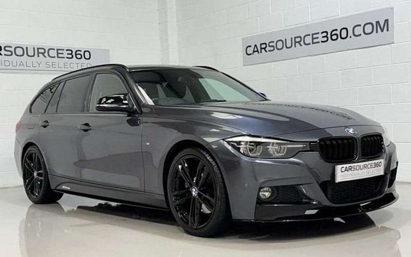 Usado BMW 320 M Sport 190 CV (139 kW) 2018 Gris Familiar