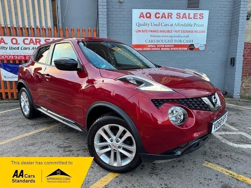 Used Nissan Juke 110 HP (80 kW) 2018 Red SUV