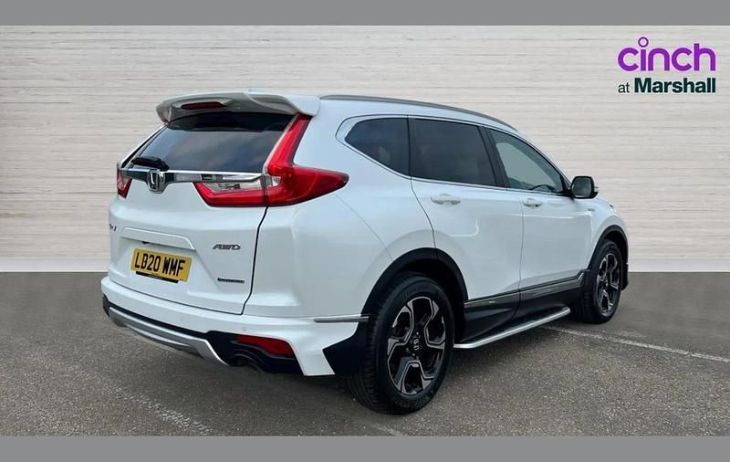 Used Honda CR-V Hybrid 184 HP (135 kW) 2020 White SUV