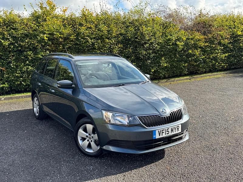 Grey Used 2015 Skoda Fabia SE Hatchback | £6,195 (Fair price) - Image 1/4