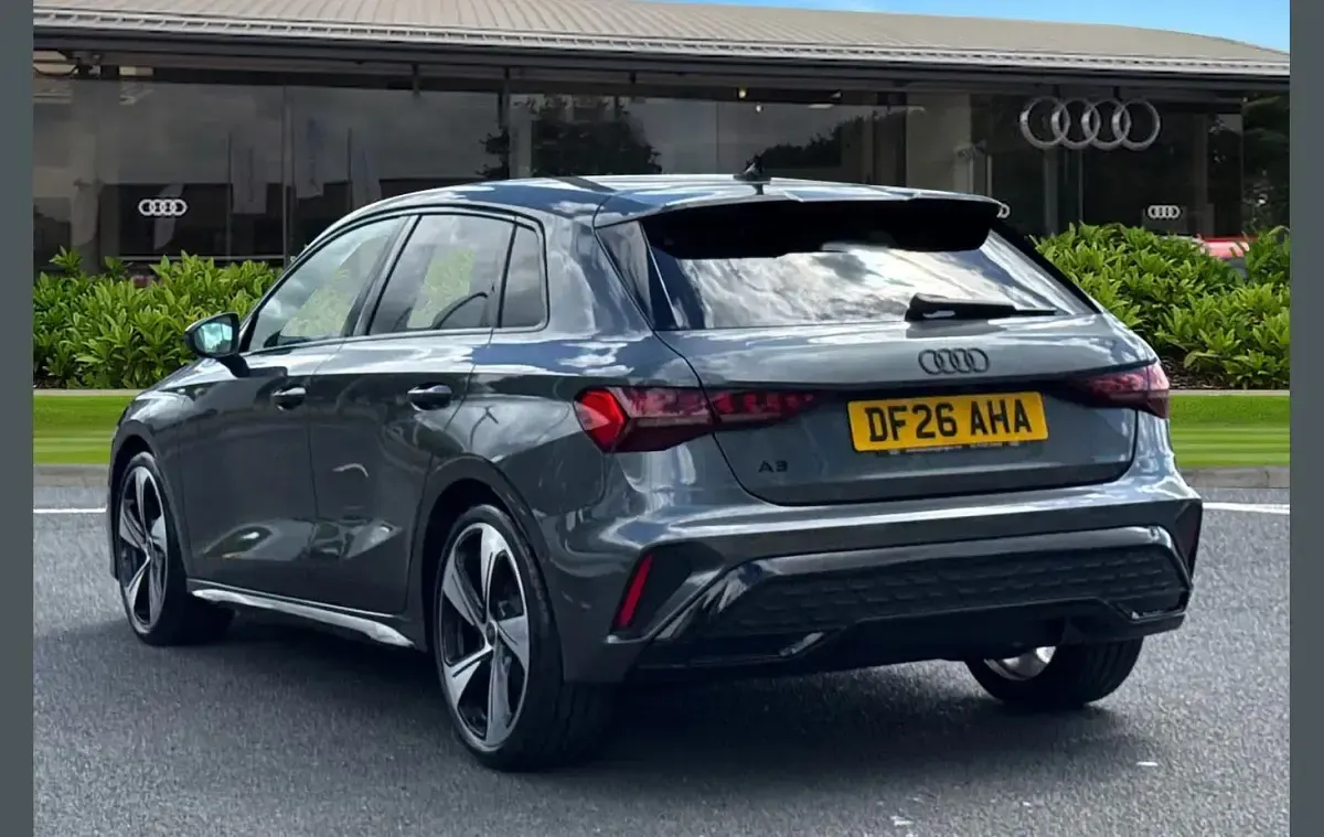 New Audi A3 Black Edition 147 HP (108 kW) 2026 Grey Hatchback