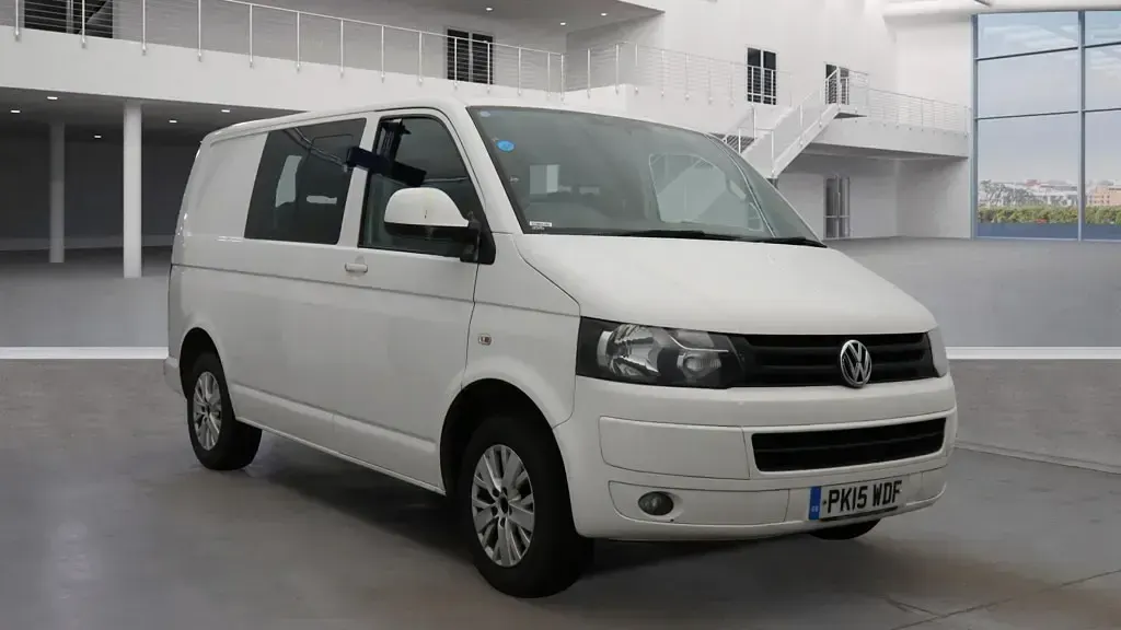 Used VW T5 Highline 140 HP (102 kW) 2015 White Van