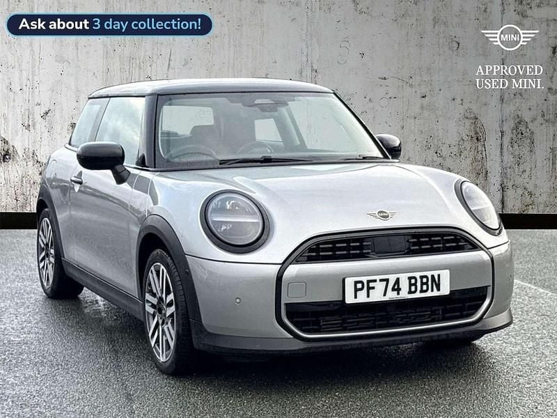 Silver Used 2024 Mini Cooper Hatch Hatchback | £20,030 (Super price) - Image 1/4