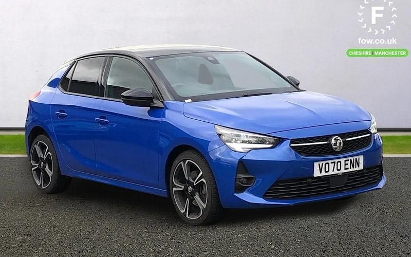 Used Vauxhall Corsa SRi 101 HP (74 kW) 2021 Blue Hatchback