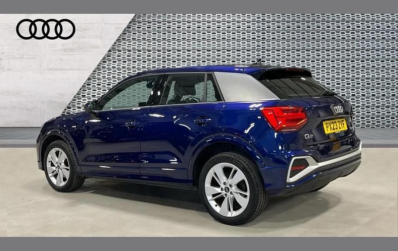 Used Audi Q2 S-Line 147 HP (108 kW) 2023 Blue SUV