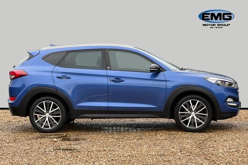 Used Hyundai Tucson GO! 177 HP (130 kW) 2019 Blue SUV