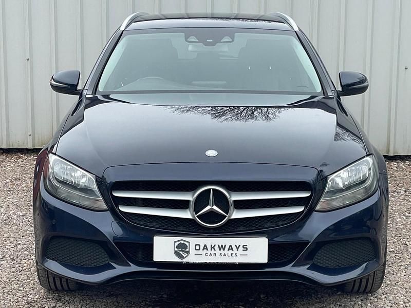 Used Mercedes C220 Executive 2017 Blue Estate