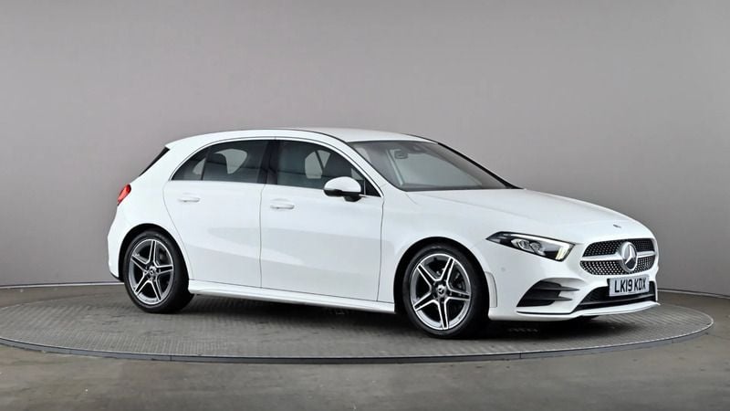 White Used 2019 Mercedes A180 Executive Hatchback | £17,498 (Fair price) - Image 1/4