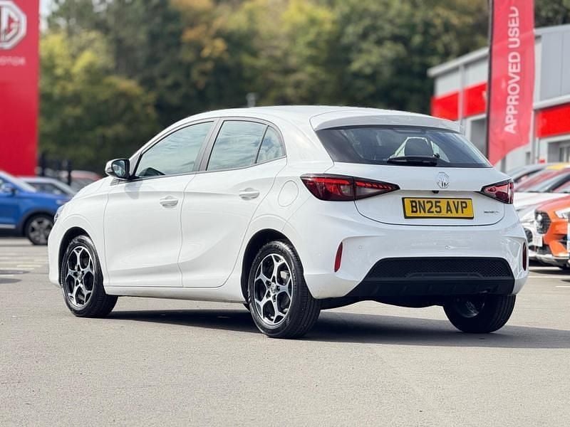 Used MG MG3 SE 116 HP (85 kW) 2025 White Hatchback