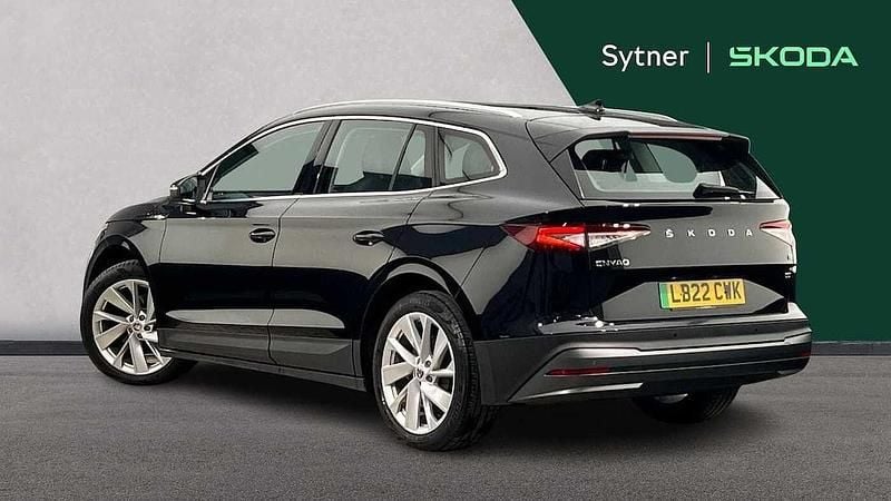 Used Skoda Enyaq iV Suite 97 kW (132 HP) 2022 Black magic pearl effect SUV