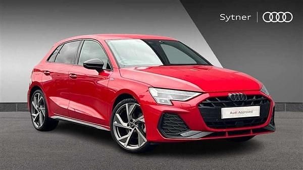 Red Used 2025 Audi A3 Black Edition Hatchback | £27,500 (Fair price) - Image 1/4