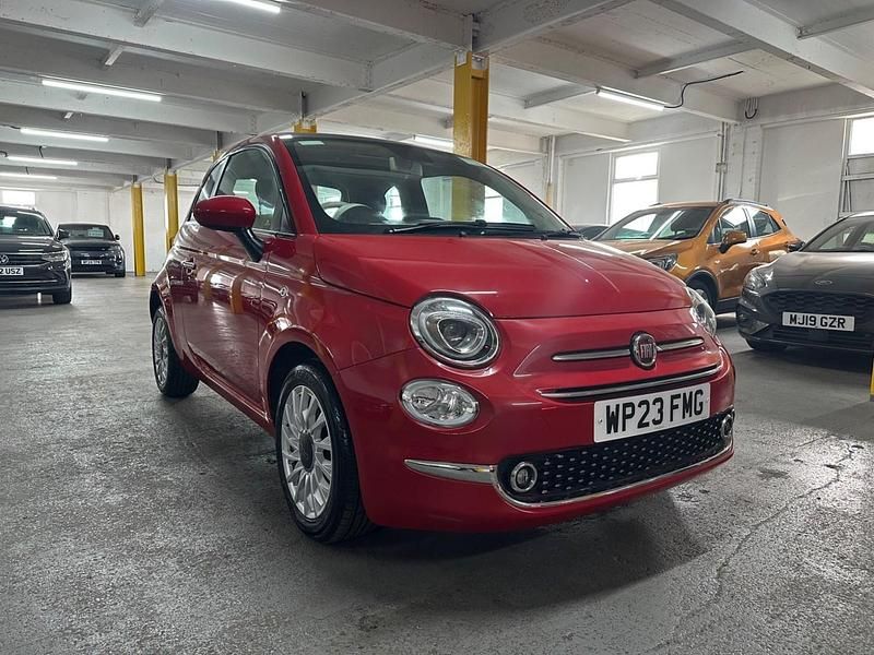 Red Used 2023 Fiat 500 S Hatchback | £6,850 - Image 1/4