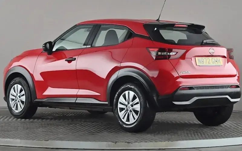 Used Nissan Juke Visia 114 HP (83 kW) 2022 Red SUV