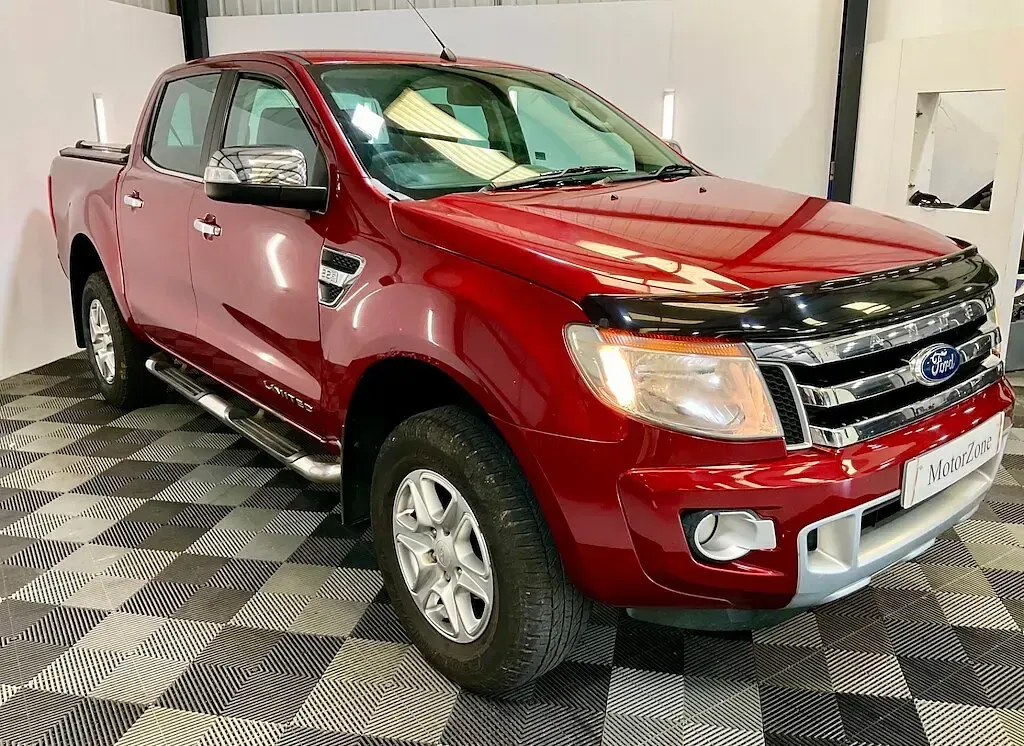 Used Ford Ranger Limited 2012 Red Pickup