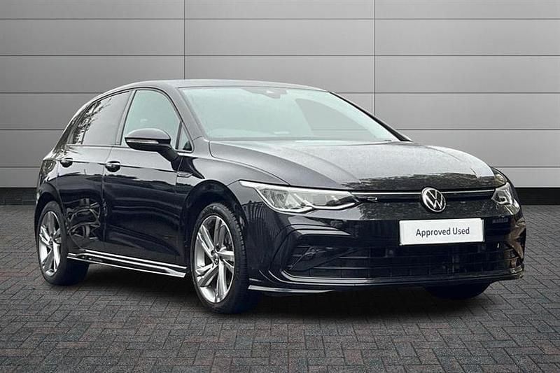 Black Used 2022 VW Golf VIII R-line Hatchback | £22,995 (A bit pricey) - Image 1/4