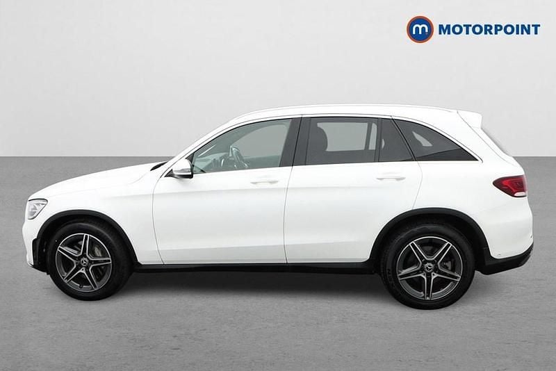 Used Mercedes GLC220 AMG line 2019 White Estate