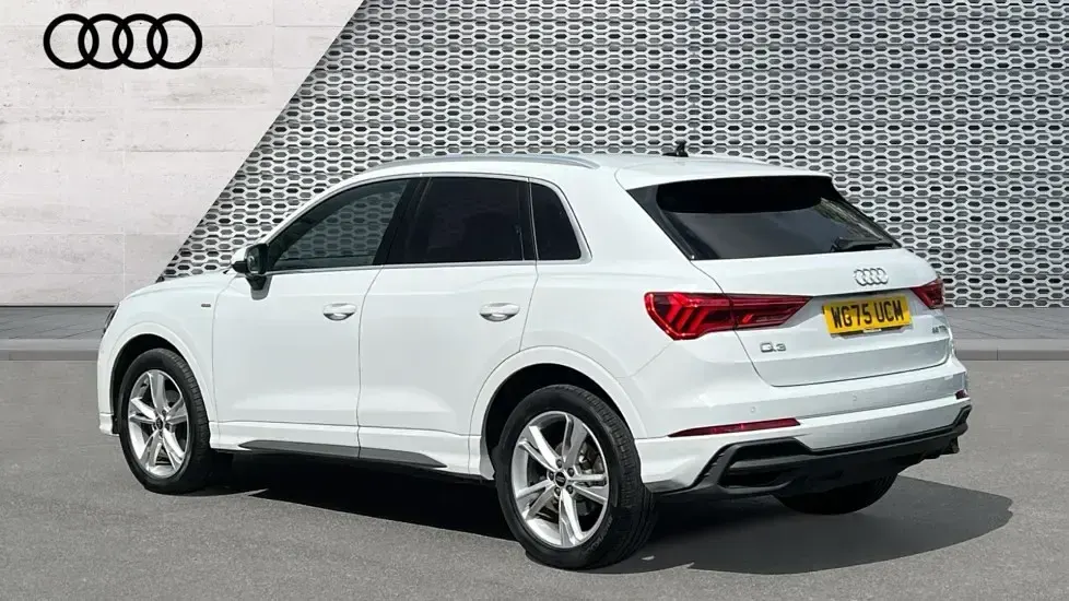 Used Audi Q3 S-Line 150 HP (110 kW) 2025 White SUV