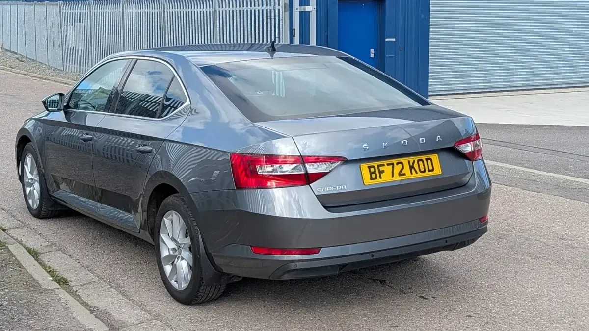 Used Skoda Superb SE Technology 150 HP (110 kW) 2022 Grey Hatchback