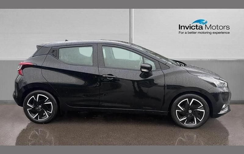 Used Nissan Micra Acenta 92 HP (67 kW) 2022 Black Hatchback