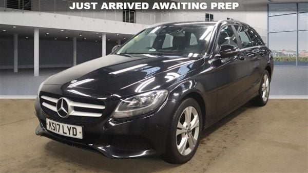 Black Used 2017 Mercedes C220 Executive Estate | £11,990 (Good price) - Image 1/1