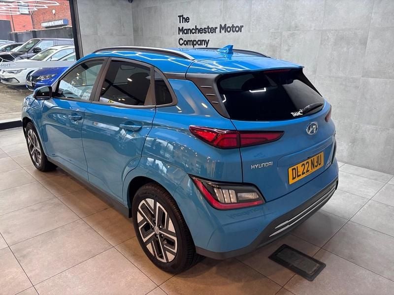 Used Hyundai Kona Premium 150 kW (204 HP) 2022 Blue SUV