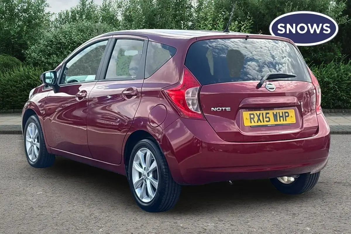 Used Nissan Note Acenta 2015 Red Hatchback