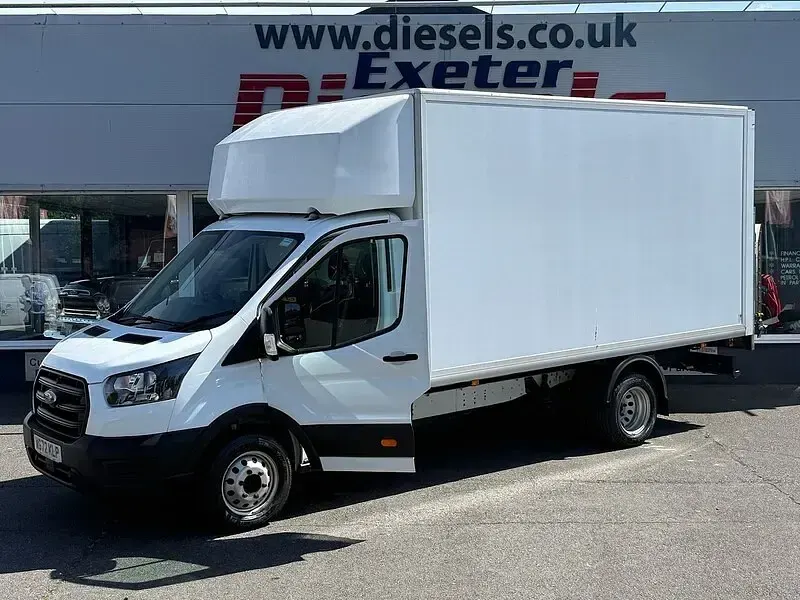 Used Ford Transit 130 HP (95 kW) 2022 Frozen white (solid colour) Cabriolet